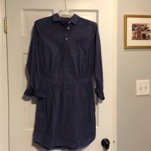 Banana Republic light weight blue dress